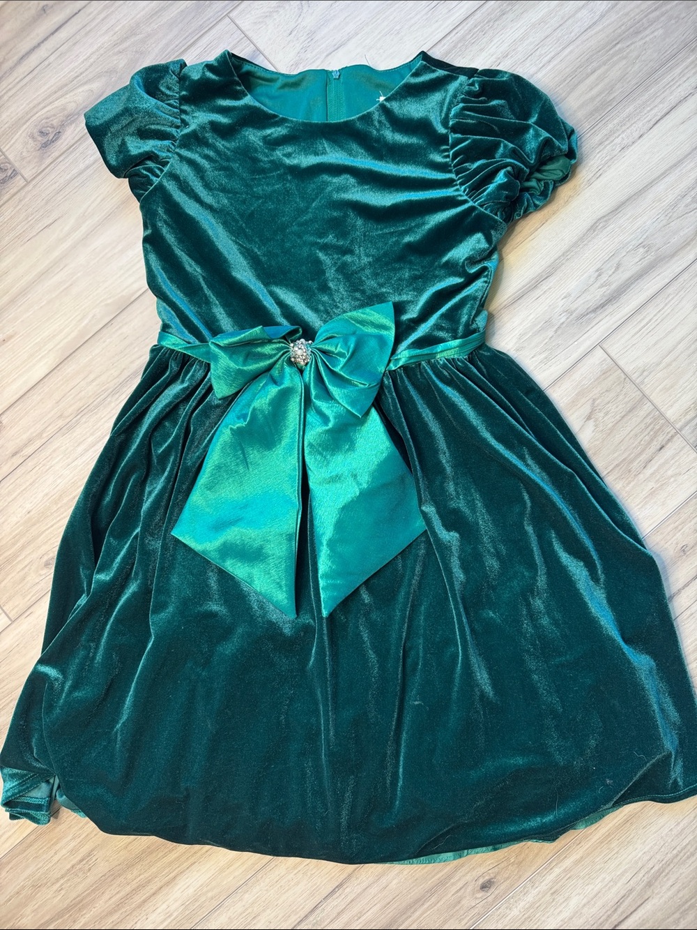 Velvet formal dress